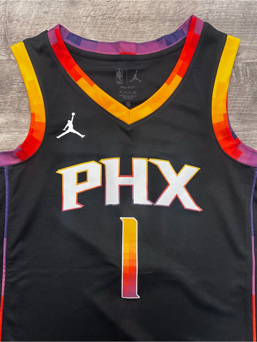 Nike Devin Booker Phoenix Suns Statement Edition Jersey Adult Sz. S 40 - Picture 4 of 10